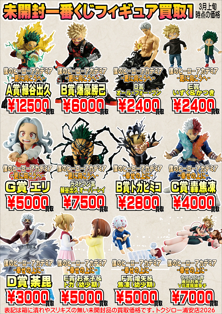 一番くじフィギュア買取プラスアップキャンペーン