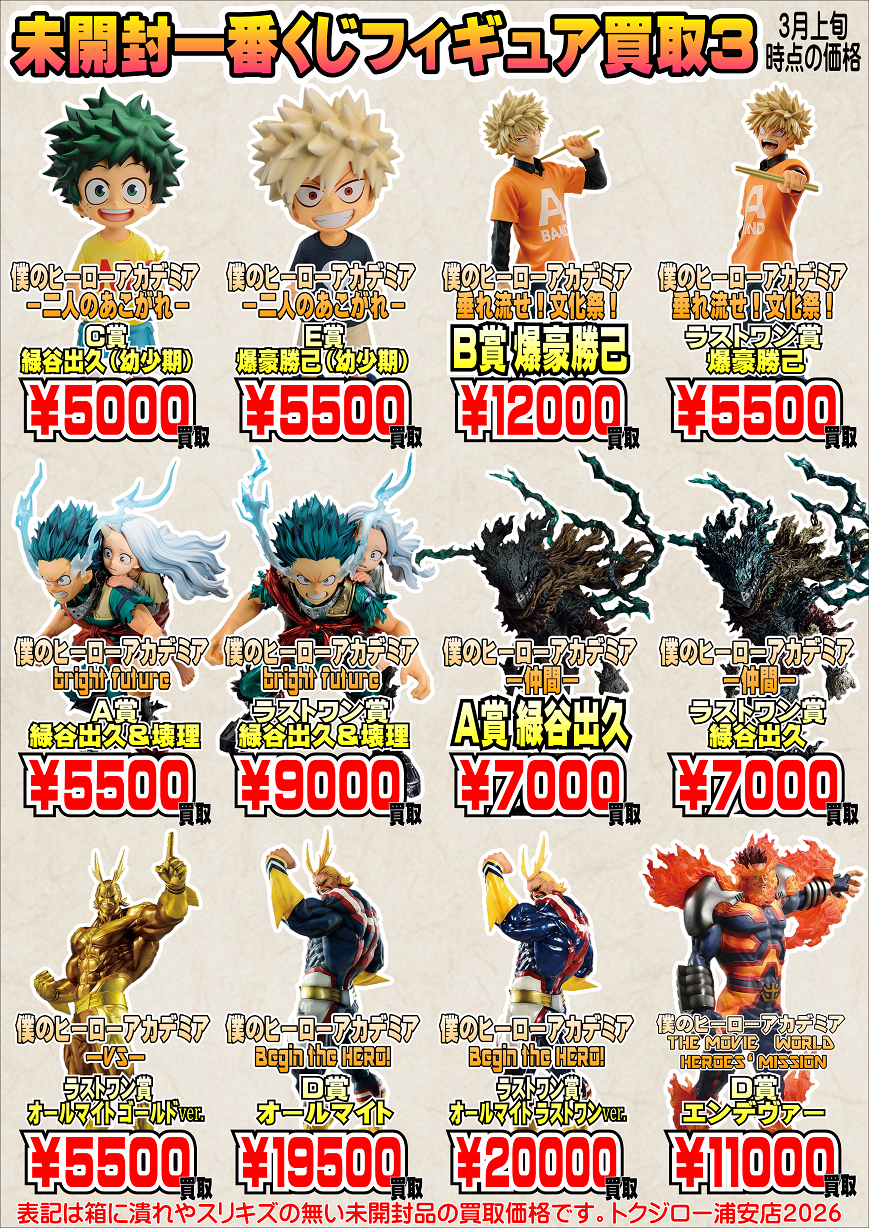 一番くじフィギュア買取プラスアップキャンペーン